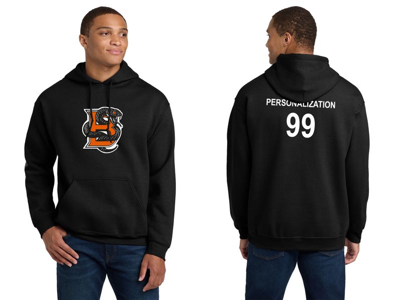 Unisex Heavy Blend Hooded Sweatshirt- Black