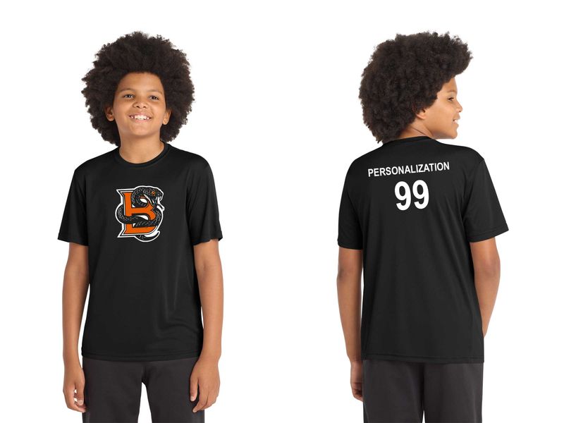 Youth Performance Short Sleeve T - Black