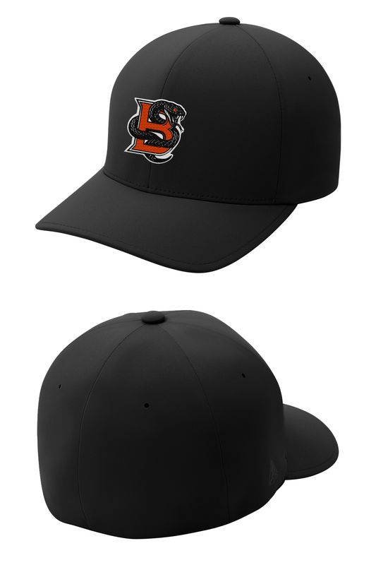 Port Authority  Flexfit Delta Cap-Black