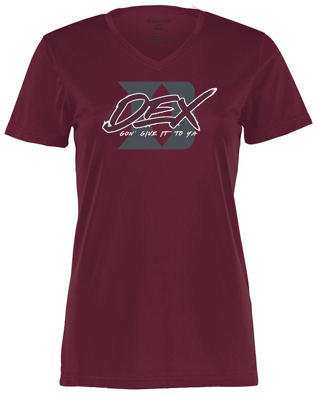 FALL COMPETITION T SHIRT Women's V-Neck T-shirt -Maroon