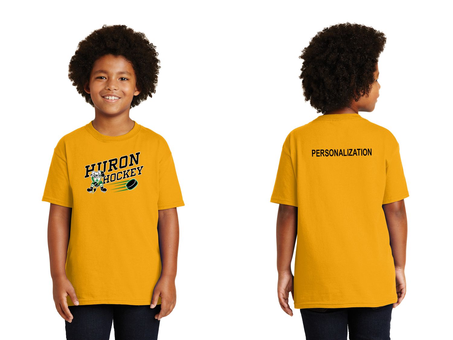 Youth Soft Cotton Short Sleeve T-Shirt- Black, Dark Green, Gold, White Youth Soft Cotton Short Sleeve T-Shirt- Black, Dark Green, Gold, White