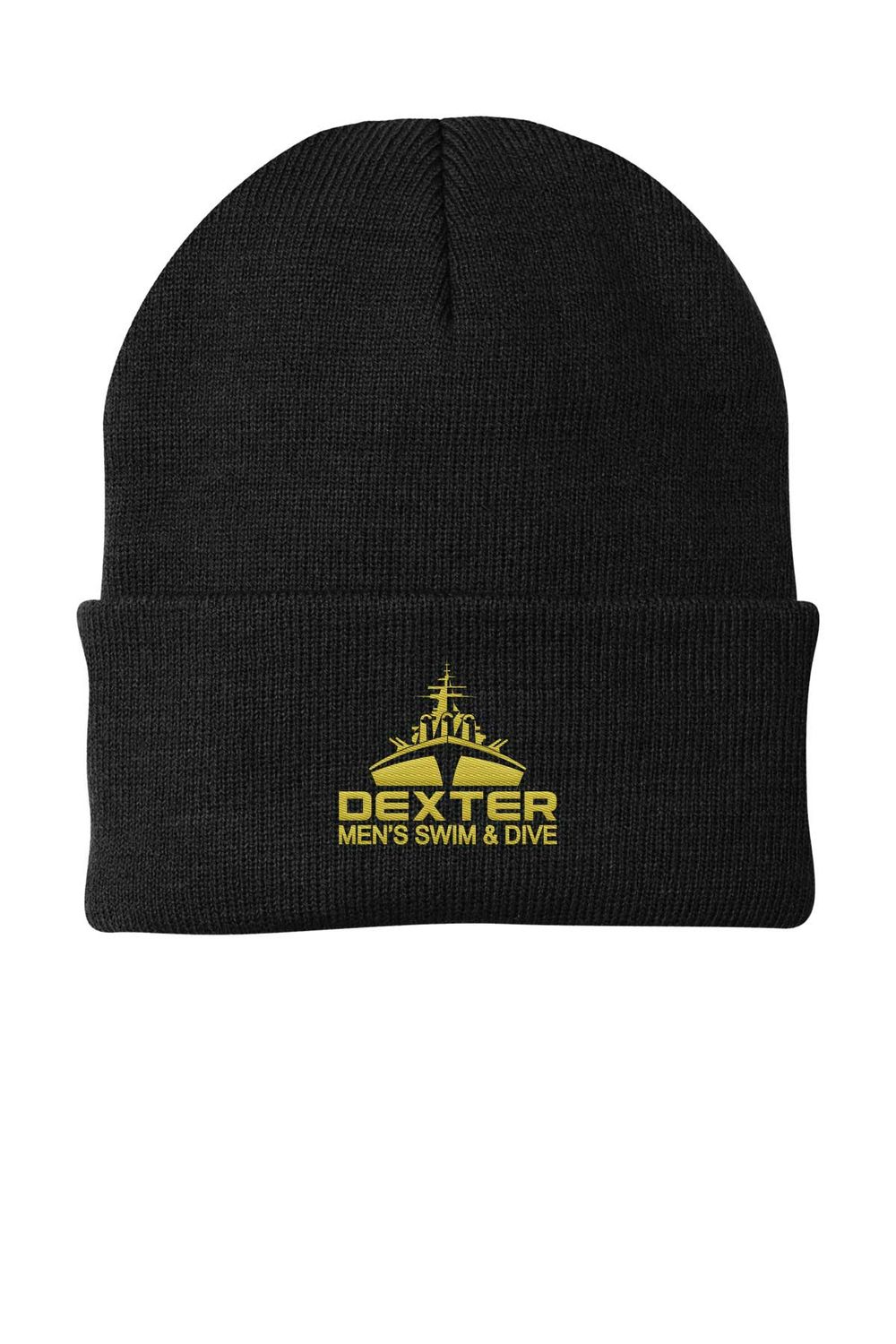 OPTIONAL TEAM CAP: Knit Beanie - Black