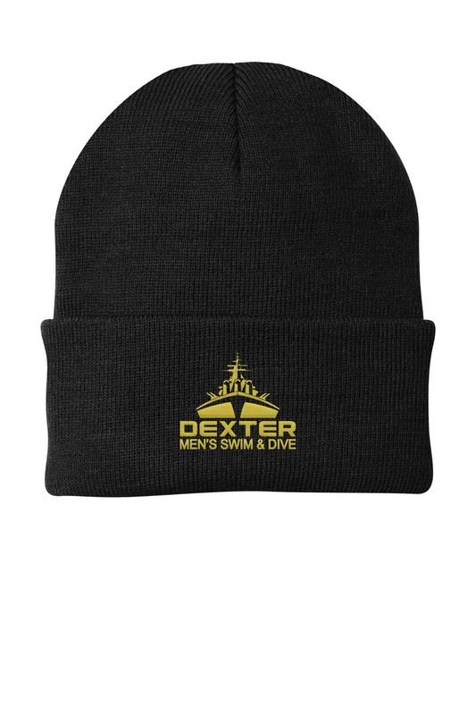 OPTIONAL TEAM CAP: Knit Beanie - Black