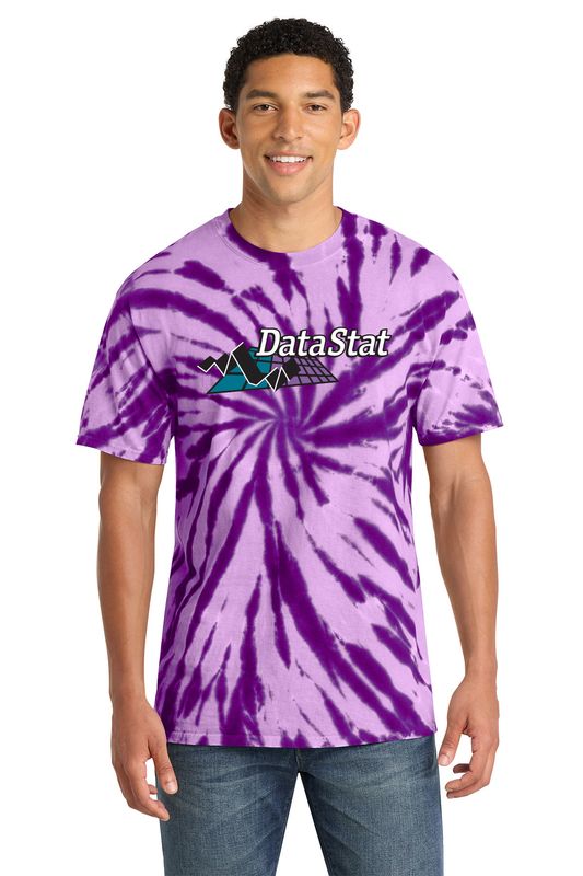 Unisex Tie-Dye Tee- Purple