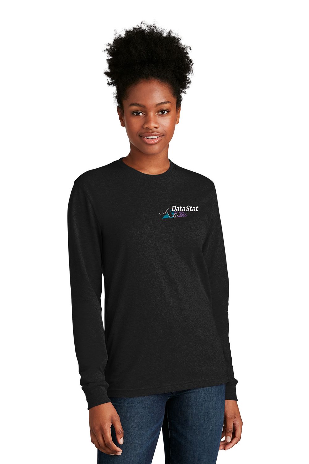 Next Level Unisex CVC Long Sleeve Tee- Black, Dark Heather Grey, White