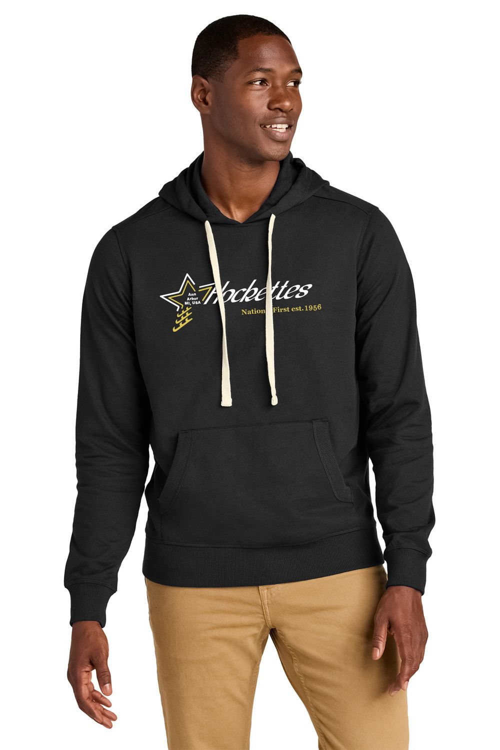 Unisex Re-Fleece Hoodie- Black Unisex Re-Fleece Hoodie- Black