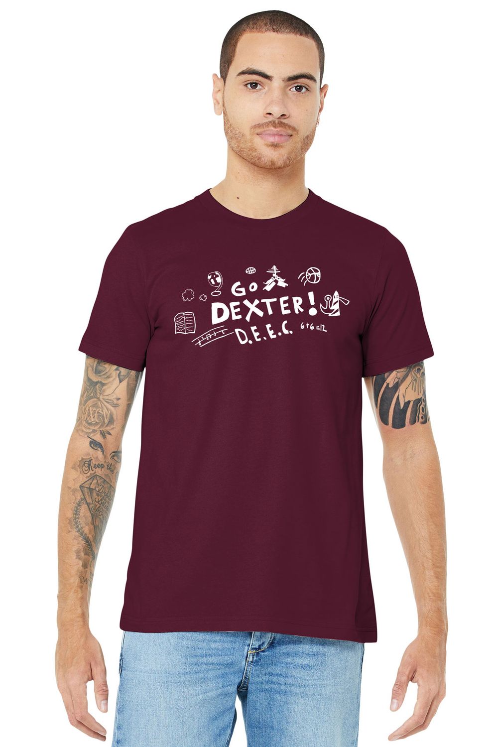 Adult Bella & Canvas Premium Short Sleeve Tee - Maroon