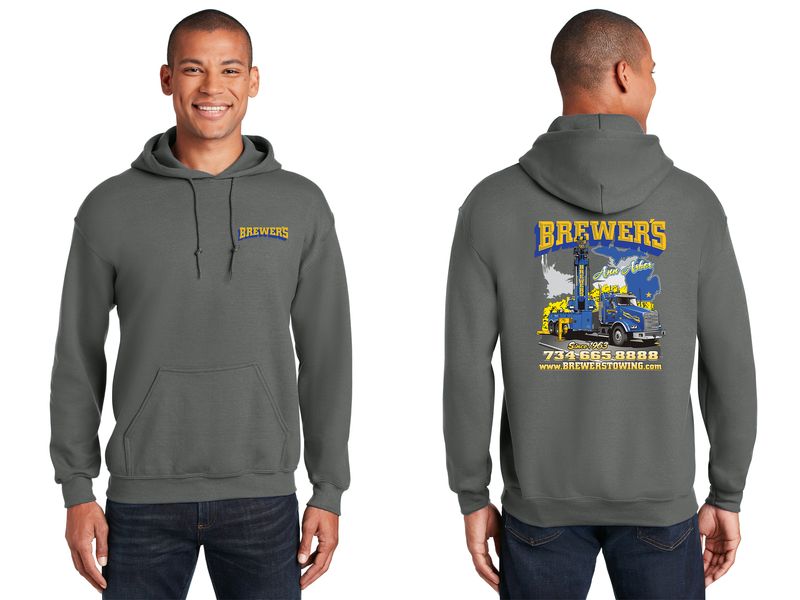 Unisex Heavy Blend Hooded Sweatshirt- Navy, Charcoal