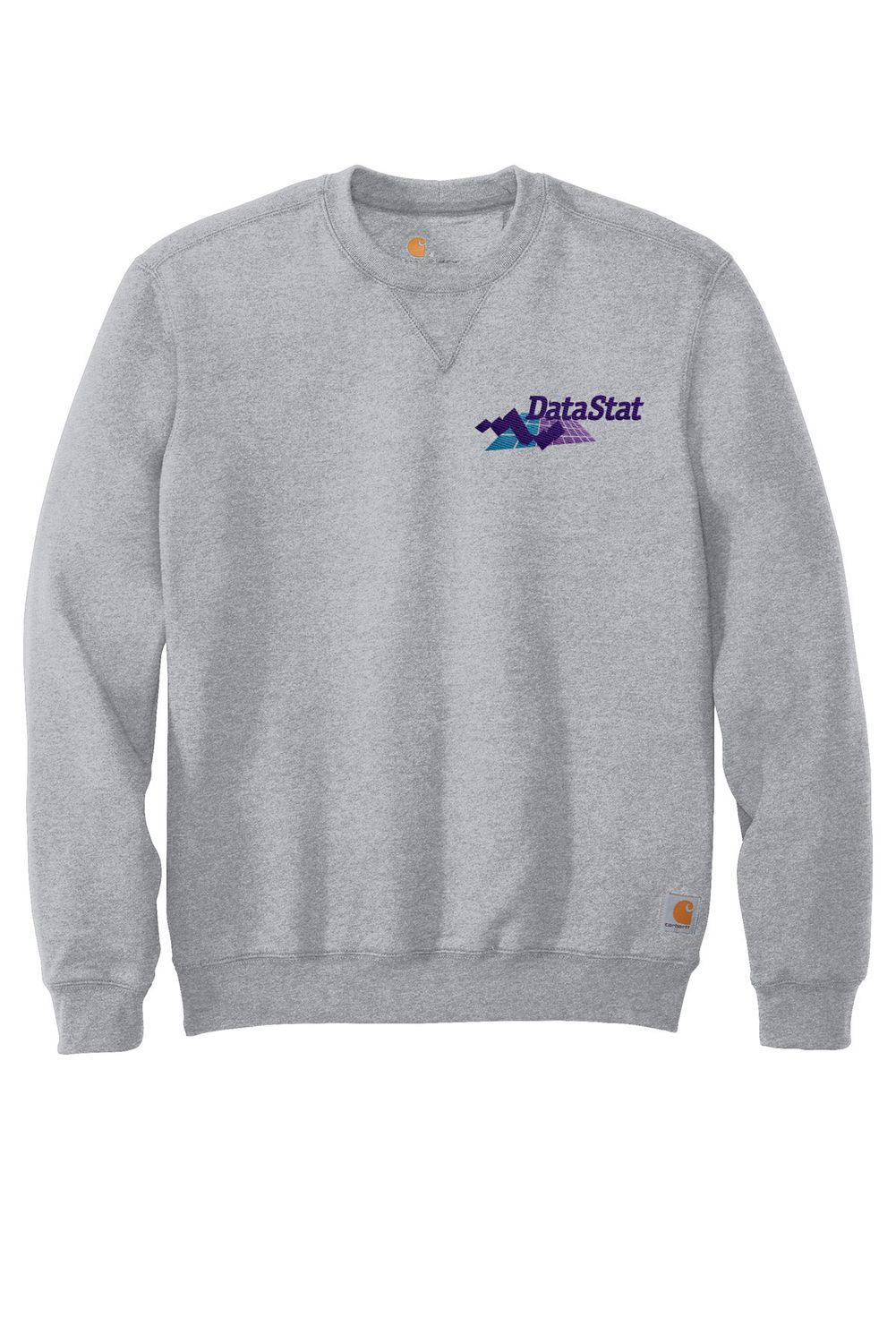 Carhartt Midweight Crewneck Sweatshirt-Light Grey, Black