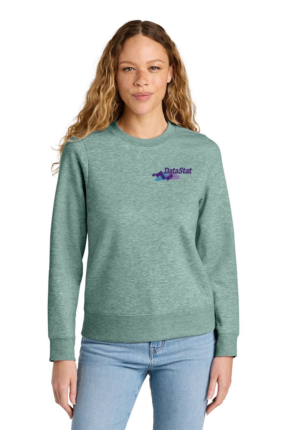 District Women’s V.I.T.™ Fleece Crew - Black, Grey, Dusty Sage, Icelandic Purple