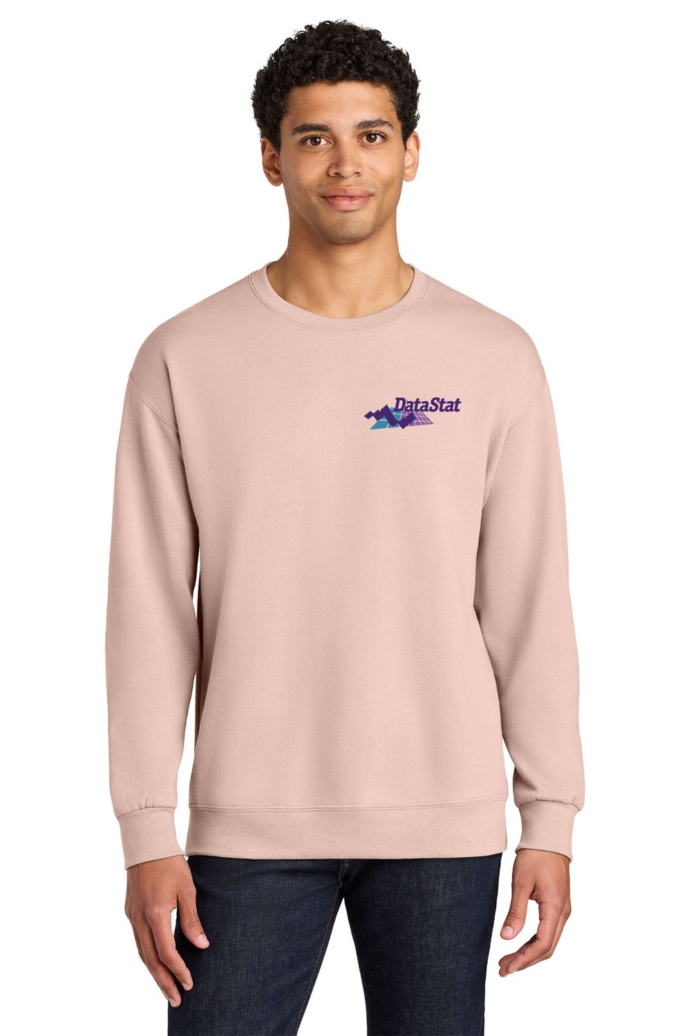 Jerzees Ultimate Unisex CVC Ring Spun Crewneck Sweatshirt- Black, Athletic Heather, White, Blush pink, Putty Jerzees Ultimate Unisex CVC Ring Spun Crewneck Sweatshirt- Black, Athletic Heather, White, Blush pink, Putty