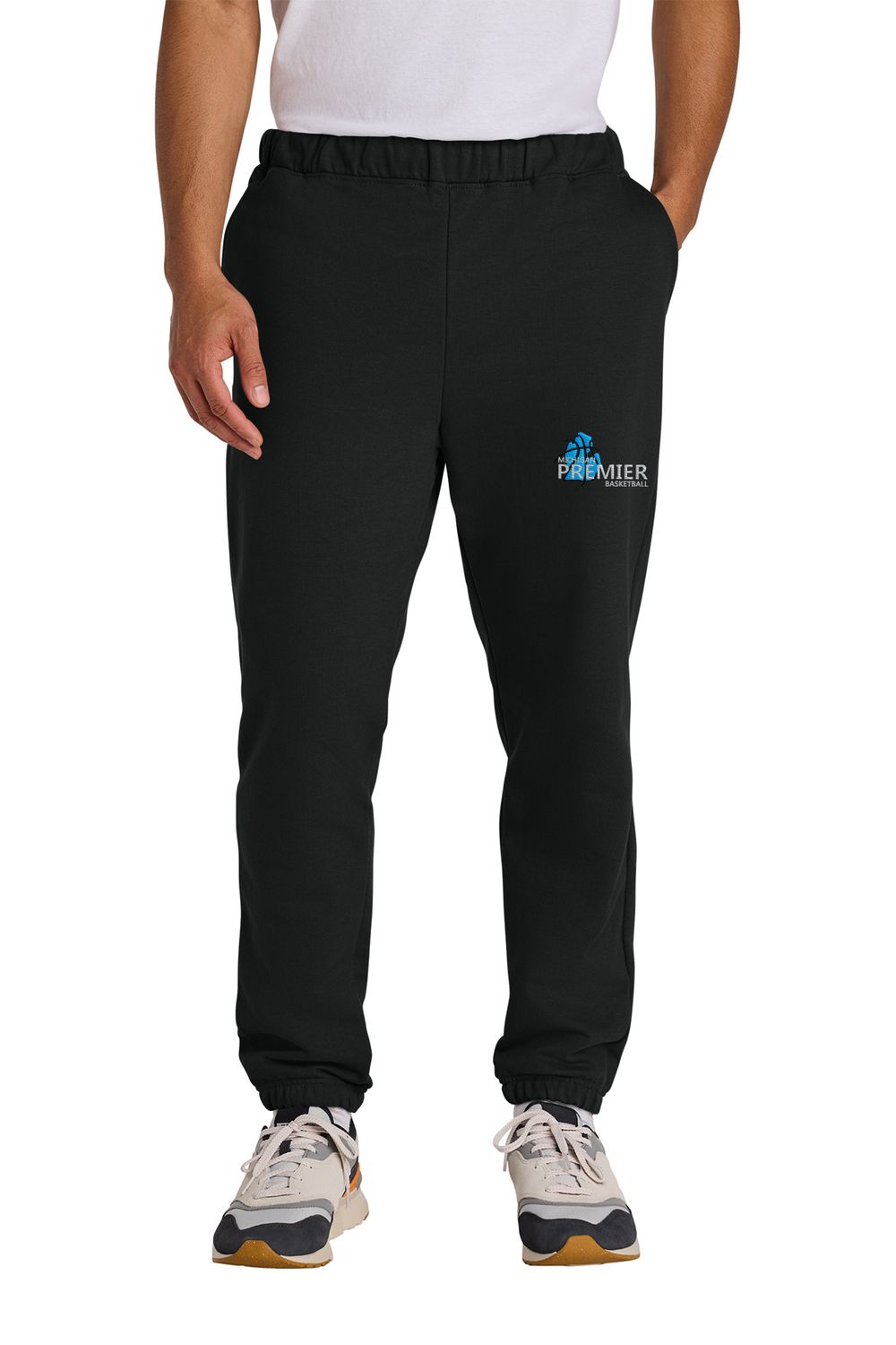 Gildan Softstyle Midweight Pocket Sweatpants-Black, Grey