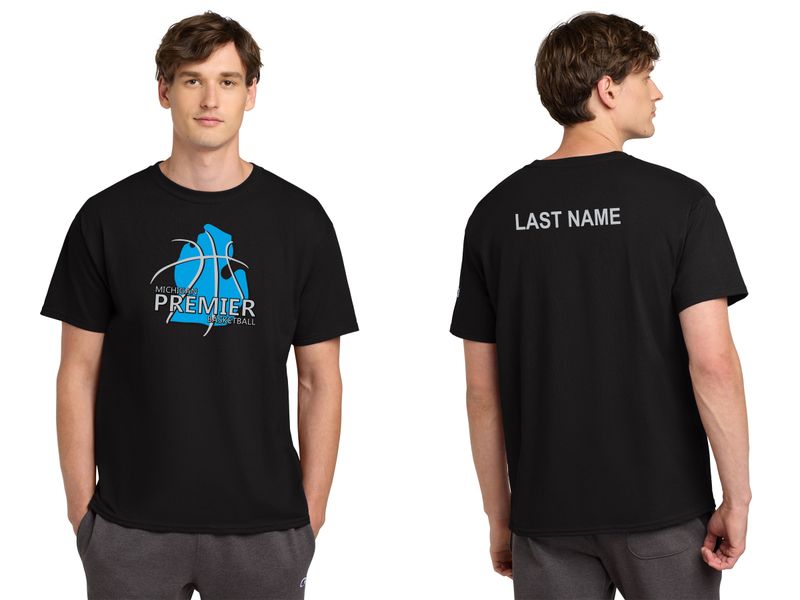 Champion Heritage 6-Oz. Jersey Tee- Black, White, Oxford Grey, Light Blue