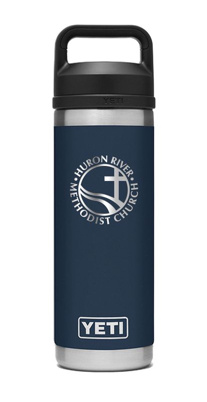 18 oz or 26 oz  Yeti Waterbottle- Navy
