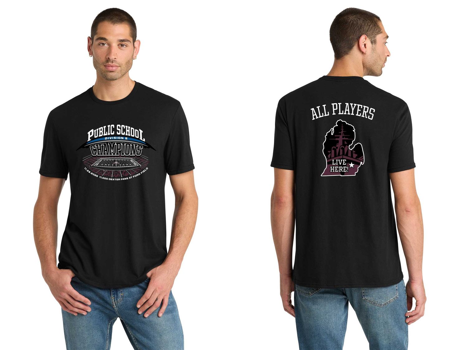 Unisex District Perfect Blend Tee - Black Unisex District Perfect Blend Tee - Black