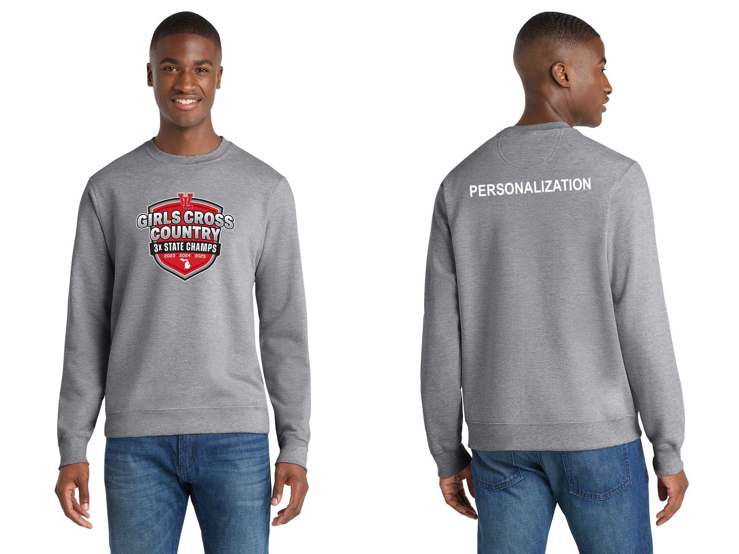 Adult Fleece Pullover Hooded Sweatshirt- Black, Athletic Heather, White