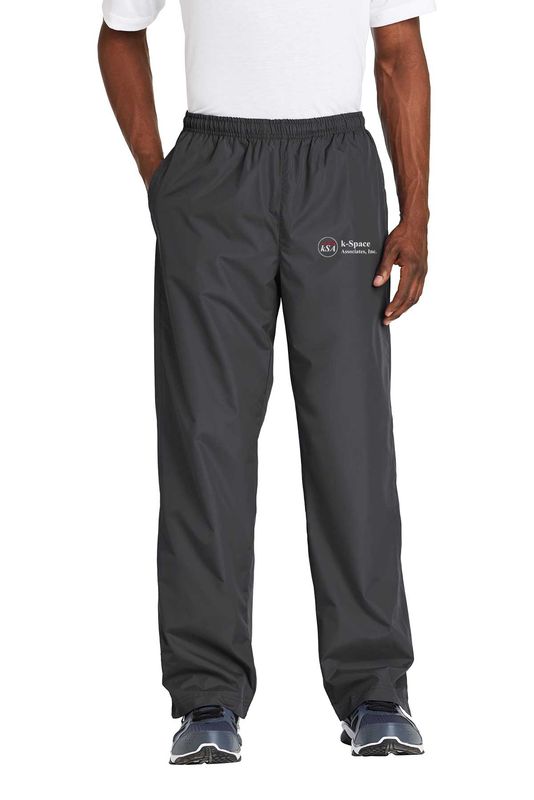 Sport-Tek Wind Pant- Black, Graphite