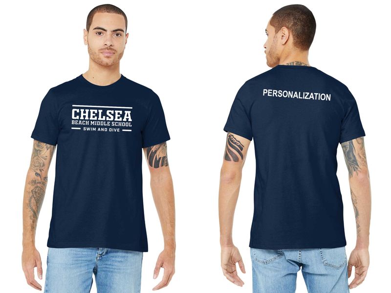 Adult Soft Cotton T-Shirt - Navy