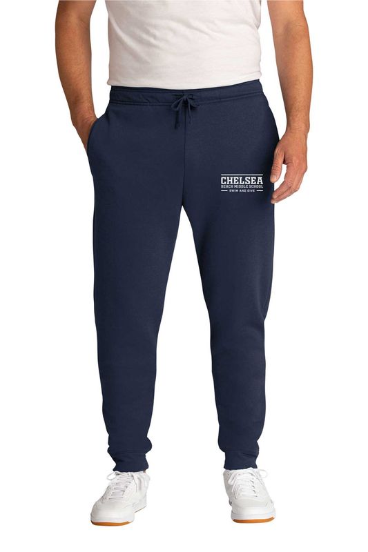 Port & Company Core Fleece Jogger (Adult and Youth sizes)- Navy