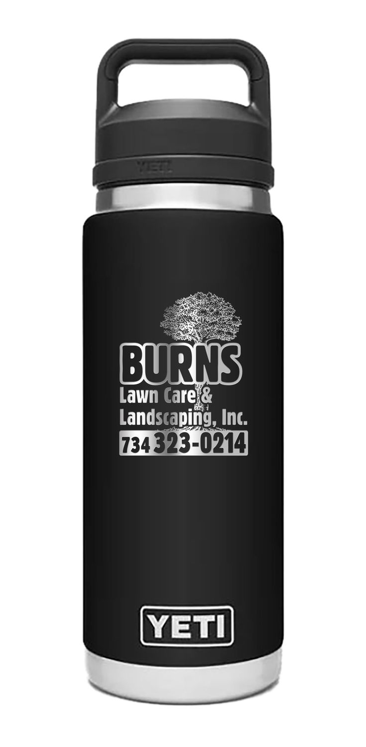 26oz/36 oz/46 oz Yeti Waterbottle- Black