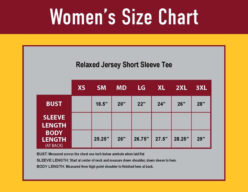 Ladies Bella & Canvas Relaxed Jersey Short Sleeve Tee with GLITTER - Maroon