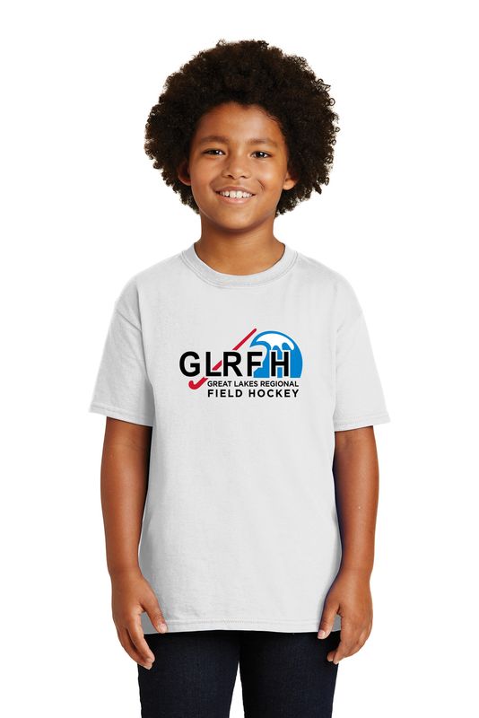 Youth Cotton T-Shirt: Black/Red/Royal/Sport Grey/ White