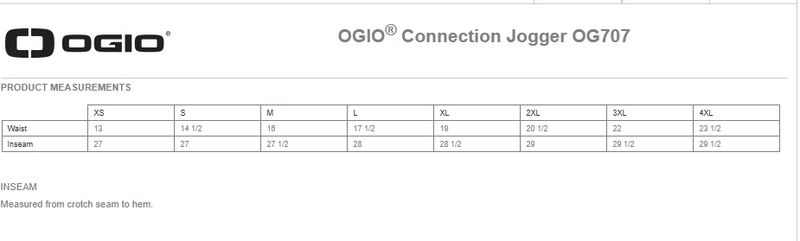 OGIO Connection Jogger- Black