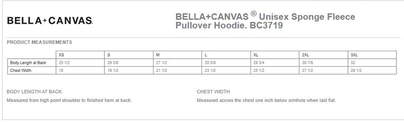 Unisex Sponge Fleece Pullover Hooded Sweatshirt-Black, Grey, Red