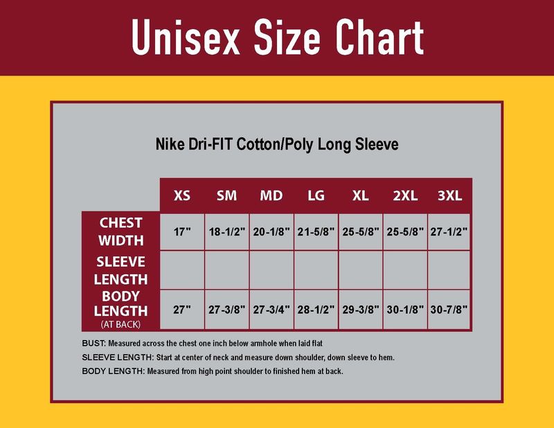 Nike Dri-FIT Cotton/Poly Long Sleeve Tee- Black, White, Anthracite