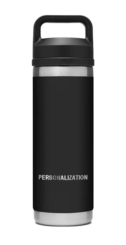 18 oz or 26 oz  Yeti Waterbottle- Black
