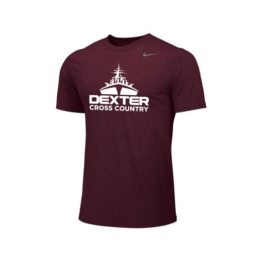 Nike Short Sleeve Performance T-Shirt (Youth sizes available) - Maroon