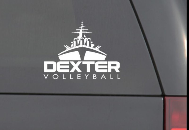 Car Decal- Maroon decal