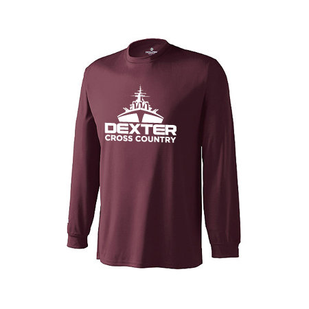 Long Sleeve Performance T-shirt - Maroon