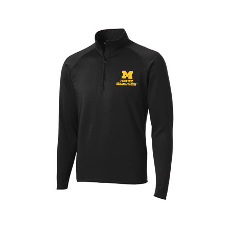 Men's 1/4 Zip - Black
