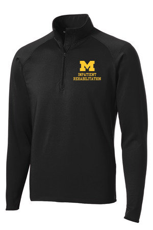Men's 1/4 Zip - Black