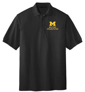 Men's Cotton Blend Polo -  Black