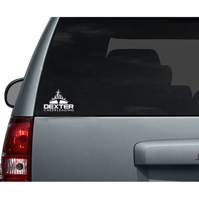 Car/Laptop Decal In White