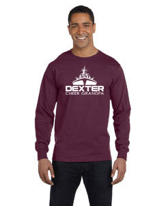 Cheer Relative Long Sleeve Tee - Maroon