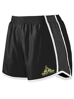 Women's Augusta Pulse Shorts (Girls Sizes Avaliable) - Black/White