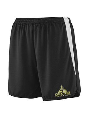 Men's Augusta Rapidpace Shorts (Youth Sizes Avaliable) - Black/White