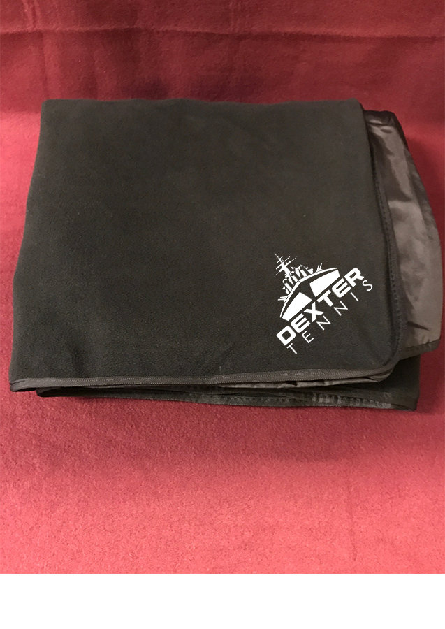 Fleece & Poly Blanket - Black