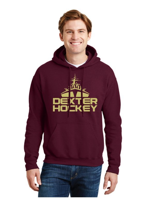 Gildan DriBlend Hooded Sweatshirt - Maroon, Black, Sport Grey, White