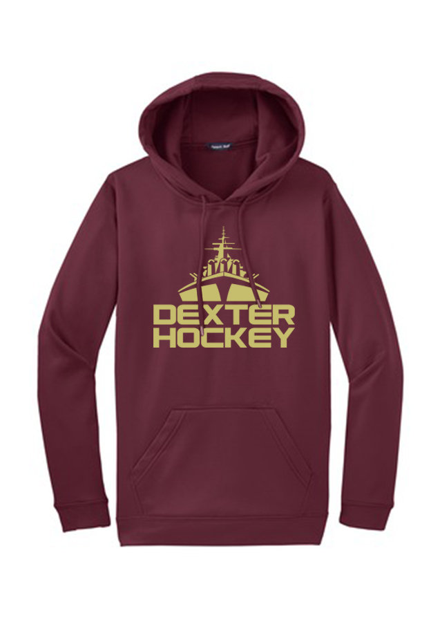 Sport Tek Performance Hooded Sweatshirt - Maroon, Black, Smoke Grey, White Sport Tek Performance Hooded Sweatshirt - Maroon, Black, Smoke Grey, White