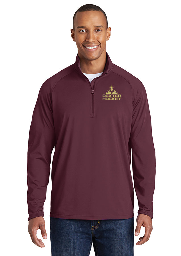Sport Tek 1/4 Zip - Maroon, Black, Grey Heather, White Sport Tek 1/4 Zip - Maroon, Black, Grey Heather, White