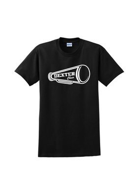 [NOT REQUIRED] Soft Cotton Megaphone T-Shirt - Black
