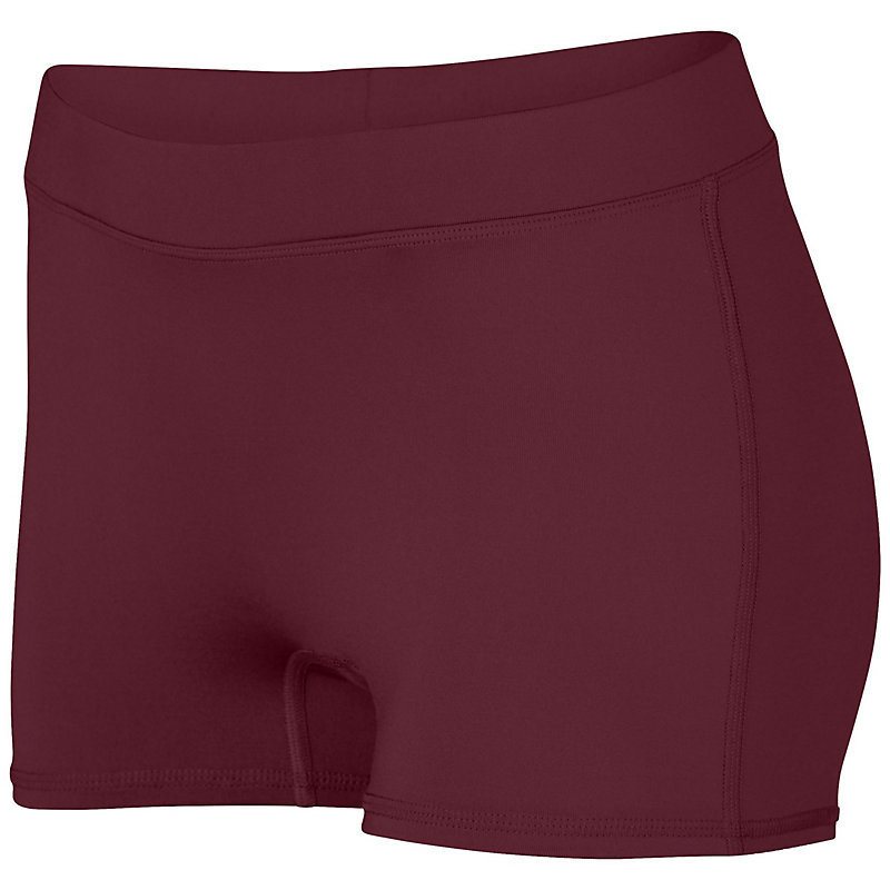 [REQUIRED] {NOT REQUIRED FOR MIDDLE SCHOOL] Spandex Shorts - Maroon