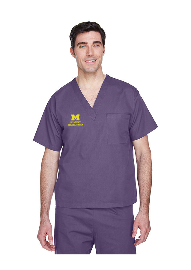 Scrub Top -  Purple