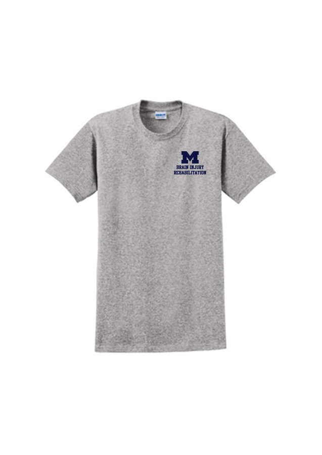 Men's Soft Cotton Short Sleeve T-Shirt - Grey