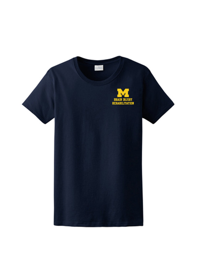 Women's Soft Cotton Short Sleeve T-Shirt - Navy