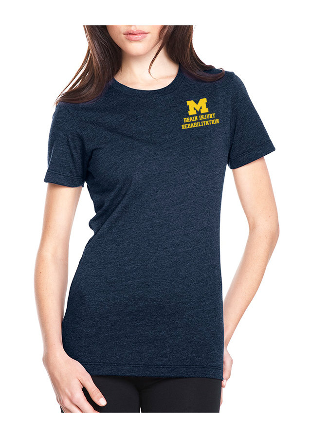 Women's Triblend Short Sleeve T-Shirt - Navy